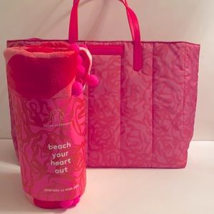 Drunk Elephant Limited Edit Beach Bag & BeachTowel